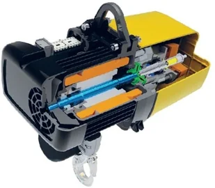 030 03068895 Wciągnik łańcuchowy elektryczny 3 fazowy 400V udźwig 160kg prędkość podn. 8/2m/min wysokość podnoszenia 18m) 68895-uniw - Wciągarki - miniaturka - grafika 6