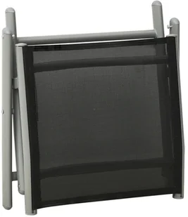 vidaXL 3-cz. zestaw mebli do ogrodu, textilene, aluminium, srebrny 312199 - Meble ogrodowe - miniaturka - grafika 11