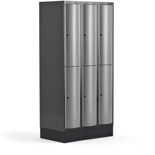 AJ Produkty Metalowa szafa ubraniowa na cokole - Szafki BHP - miniaturka - grafika 19