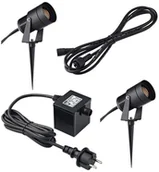 Lampy ogrodowe - Markslojd Zestaw START SET GARDEN 24 2 reflektory + transformator + kabel - miniaturka - grafika 1