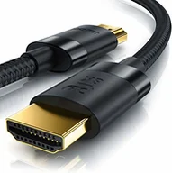 Kable - CSL-Computer 2 m 8K kabel HDMI 2.1-8K @60Hz 4K @ 120Hz DSC - HDTV 7680 x 4320 - UHD II - HDMI 2.1 2.0a 2.0b - 3D - kabel HDMI Ethernet - HDR - ARC - kompatybilny z Blu Ray PS4 PS5 Xbox Series X Xbox - czarny 722304608722 - miniaturka - grafika 1