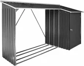 Altany ogrodowe - Duramax Duża drewutnia ze schowkiem Combo Wood Storage 2,6 x 1 m DX53651 - miniaturka - grafika 1