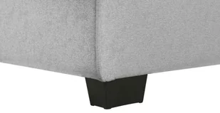 Beliani Sofa narożna lewostronna z funkcją spania jasnoszara ROMEDAL - Narożniki - miniaturka - grafika 8