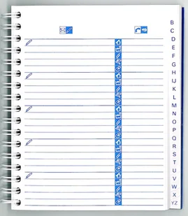 Oxford Skorowidz A6, 80k, My Colours, Oxford - Teczki i skoroszyty - miniaturka - grafika 2