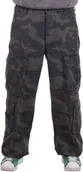 Odzież taktyczna i umundurowanie - Brandit NIEMCY Spodnie Pure Vintage Black Camo (1003.4) 1003.4 - miniaturka - grafika 1