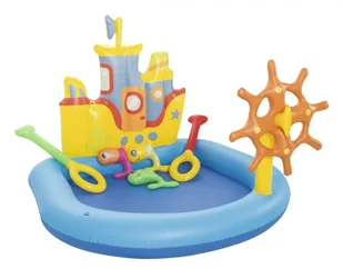 Bestway Dmuchany plac zabaw łódka 140 x 130 x 104 cm 52211 - Place zabaw - miniaturka - grafika 9