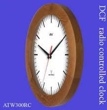 Atrix Zegar drewniany sterowany radiowo K4 ATW300RC4 - Zegary - miniaturka - grafika 2