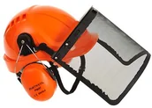 Akcesoria BHP - PORTWEST Zestaw ochrony głowy dla leśników PW98 PW98ORR - miniaturka - grafika 1