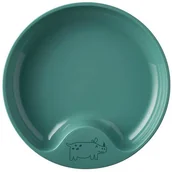 Miseczki i talerzyki dla dzieci - Mepal Talerzyk do karmienia Mio Mepal - deep turquoise 108002012400 - miniaturka - grafika 1