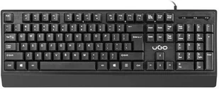 UGO KLAWIATURA ASKJA K200 US USB CZARNA - Klawiatury - miniaturka - grafika 2