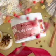 Balsamy i kremy do ciała - Nacomi Mus do ciała o zapachu grzanego wina 180 g - miniaturka - grafika 1
