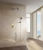 Stelaże i zestawy podtynkowe do WC - BLUE WATER Blue Water DEN-ZKP.150 kolor ZŁOTY DENVER zestaw podtynkowy prysznicowy ZŁOTY - miniaturka - grafika 1