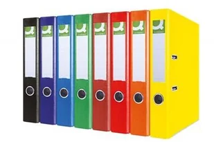 Q-CONNECT segregator Hero z szyną, PP, A4/55mm, czarny KF15987 - Segregatory - miniaturka - grafika 3