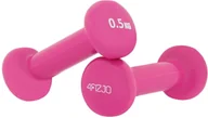 Hantle i ciężarki - Hantle Hantelki Ciężarki Żeliwne Do Ćwiczeń 0,5KG - miniaturka - grafika 1