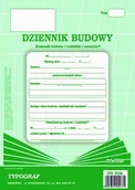 Druki akcydensowe - Typograf Druk Dziennik Budowy A4 60k offsetowy - miniaturka - grafika 1