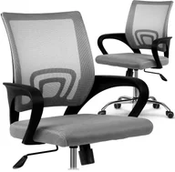 Fotele i krzesła biurowe - Sofotel Fotel biurowy z mikrosiatki Sofotel Latok szary 2470 - miniaturka - grafika 1