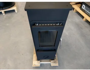 Ekoprojekt 888 POMA Piec wolnostojący Thorma 2,5-8,5 kW na drewno i brykiet spaliny tył) spełnia anty-smogowy EkoProjekt 88879699 - Piece wolnostojące - miniaturka - grafika 5