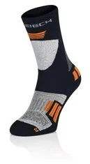 Brubeck Dziecięce skarpety narciarskie, Ski Force Junior, czarny, rozmiar 33-35 - Skarpety termoaktywne - miniaturka - grafika 2