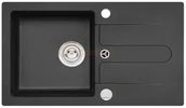 Zlewozmywaki - Alveus CANCAN 130 czarny (9703391P) - miniaturka - grafika 1