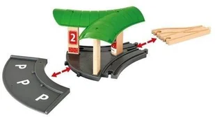 Brio Reisezug-Set mit Busbahnhof 33627 - Klocki - miniaturka - grafika 4