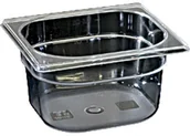Pojemniki i kosze gastronomiczne - Stalgast Pojemnik GN 1/6 65 mm poliwęglan 146062 - miniaturka - grafika 1