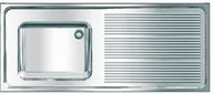 Zlewy i komory gospodarcze - Franke Zlewozmywak przemysłowy MAXS112-140 - miniaturka - grafika 1