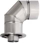 Kominy i akcesoria - Adapter kolanowy 60/100-60/100 CGN183 - miniaturka - grafika 1