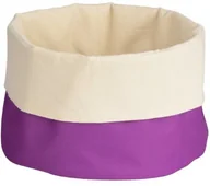 Chlebaki - Premier Housewares Premier housewares 1901093 koszyk na chleb, poliester/bawełna, kolor kremowy/fioletowy 1901093 - miniaturka - grafika 1
