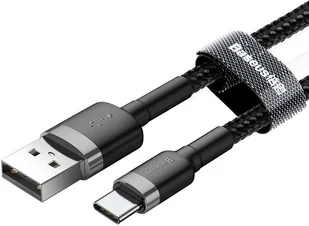 Baseus Kabel Kevlar USB-C 3A 1M grey black CATKLF-BG1 - Kable USB - miniaturka - grafika 25