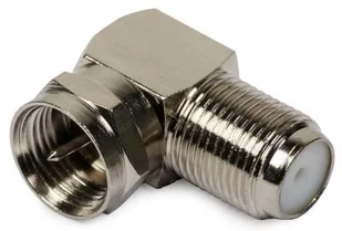 Goobay Goobay Wtyk adapter kątowy F IEC 12236 12236 - Wtyczki i adaptery - miniaturka - grafika 3