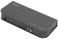 Przełączniki KVM - Digitus DS-12850 - KVM / audio / USB switch - 2 ports DS-12850 - miniaturka - grafika 1