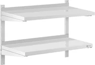 Meble gastronomiczne - Royal Catering Półka wisząca - 2 blaty - 80 x 40 cm - {"@name"=>"Kod_producenta"} {"@name"=>"Kod_producenta"} - miniaturka - grafika 1