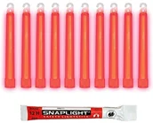 Latarki - akcesoria - Cyalume Technologies cyalume snapl Skating Czerwony świetliki Glowsticks  15 cm 6 inch Industrial Grade pałka świetlna, ultra jasna Light Sticks z czas świecenia 12 godzin, czerwony SA8-108078AM - miniaturka - grafika 1