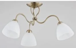 Lampa wisząca Ariel 3 x 60 W E27 patyna 22613 - Lampy sufitowe - miniaturka - grafika 2