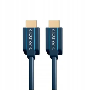 ClickTronic Kabel TV Monitor HDMI 70301 High Speed HDMIT Kabel mit Ethernet [1x - Kable - miniaturka - grafika 2