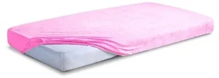 Matex Prześcieradło FROTTE PREMIUM z gumką 70x140 [TDPFP70-10] róż - Pościel dla dzieci - miniaturka - grafika 2