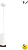 Lampy sufitowe - Spotline SLV NUMINOS PD DALI L wewnętrzna oprawa wisząca LED biała/czarna 3000 K 36° 1004639) SLV 1004639 - miniaturka - grafika 1