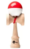 Kendama - Kendama usa Kaizen 3.0 Kendama Shift Half Split Sticky Red White KUSA-KA3-RW - miniaturka - grafika 1