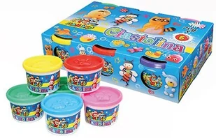 Titanum Ciastolina 6 kolorów 70g Flamingo 334695 - Masy plastyczne - miniaturka - grafika 2