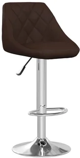 vidaXL Lumarko Stołki barowe, 2 szt., brązowe, sztuczna skóra 335182 - Taborety i hokery - miniaturka - grafika 3