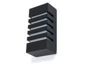 Lampy ogrodowe - LVT Lampa elewacyjna - kinkiet ogrodowy - oprawa zewnętrzna E27 LED Koga - Czarna OO2286 - miniaturka - grafika 1