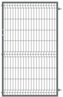 POLBRAM Furtka panelowa prawa 100 x 170 cm STARK - Akcesoria do ogrodzeń - miniaturka - grafika 2