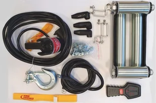 Kingone 818 Wyciągarka ORCA 9,0 [4082kg] 12V lina stalowa 9,5 mm 27 metrów) 81877724 77724-uniw - Wciągarki - miniaturka - grafika 4