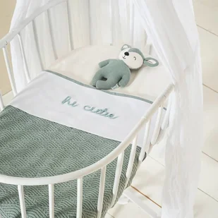 Jollein Kocyk River Knit, 75 x 100 cm, popielata zieleń Smits Assen - Koce i narzuty dla dzieci Jollein Kocyk River Knit, 75 x 100 cm, popielata zieleń Smits Assen - Koce i narzuty dla dzieci - miniaturka - grafika 4