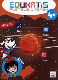MAC KSIĄŻKI EDUKATIS PLANETA LITEREK 4+ Książki z rabatem 70% zabawki z rabatem 50% - Pomoce naukowe - miniaturka - grafika 2