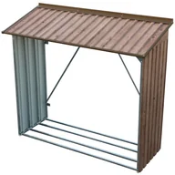 Garaże i wiaty - Duramax Wiata na drewno Imitacja dąb  53545 - miniaturka - grafika 1