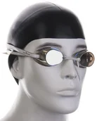 Pływanie - Mad Wave Okulary szwedki racer sw mirror żółty - miniaturka - grafika 1