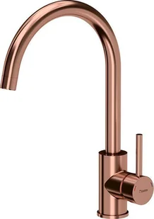 QUADRON RUSSEL 110 + bateria INGRID (kolor MIEDŹ) - Zlewozmywaki z baterią - miniaturka - grafika 3