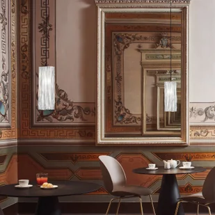 Slamp Accordéon Vertical żyrandol pryzmat/czarny - Lampy sufitowe - miniaturka - grafika 2