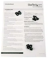 Szafy rack - StarTech.com StarTech.com 1U Rack Shelf - 10 in. Deep - rackhylde - 1U CABSHELF1U10 - miniaturka - grafika 1